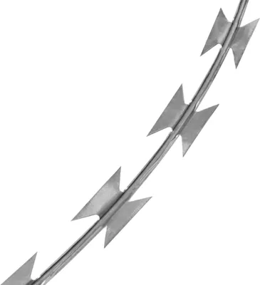 Produktbild von Cloris DesignMöbel Gartenmöbel & Zubehör - Silber BTO-22 Concertina Klingendraht Verzinkter Stahl 150 m Schlichtes3799345