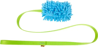 Produktbild von Dingo Hundespielzeug Mop Blau lange Griff 130 cm