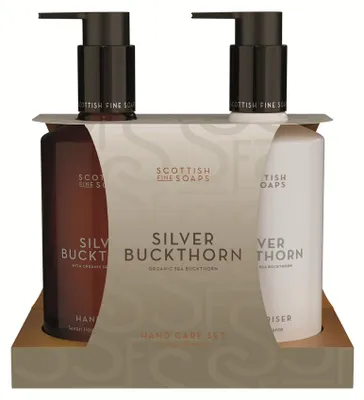 Produktbild von Scottish Fine Soaps Handpflegeset Silver Buckthorn 2 x 300ml