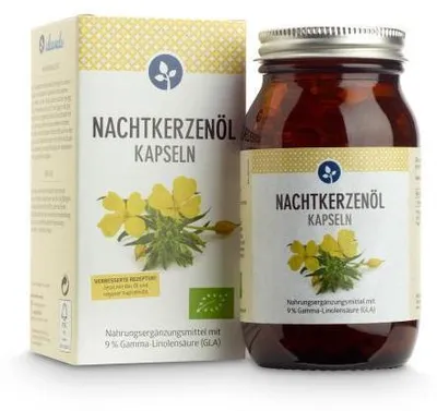 Produktbild von Nachtkerzenöl 500 mg Kapseln  vegan 120 St