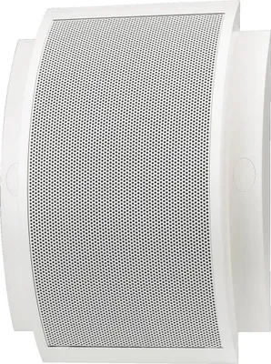 Produktbild von Monacor ESP-63/WS, Wandlautsprecher, 100V, weiß, für ELA-Systeme, robustes Gehäuse, klare Sprachwiedergabe