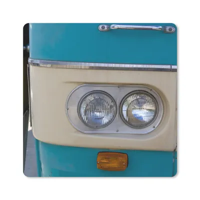 Obrázok produktu pre Podložka pod myš - Autobus - auto - svetlomety - 30x30cm - Rohožka pod myš