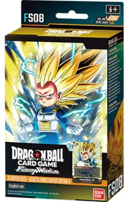 Produktbild von Dragonball Super Fusion World Starter Deck Vegeta (Mini) Super Saiyan 3 Englisch