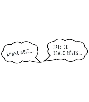 Image de Autocollant Bonne Nuit