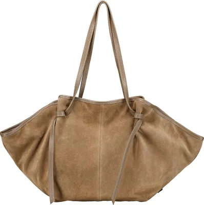 Produktbild von Hausfelder Manufaktur Shopper Velours Beige 30