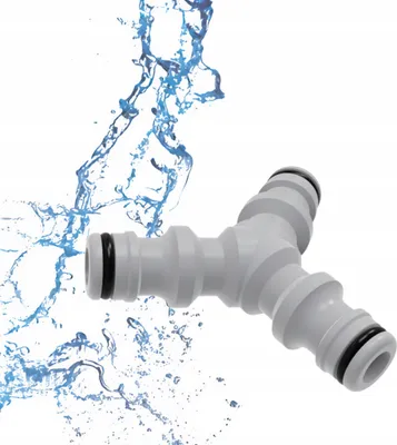 Zdjęcie produktu dla Cellfast Trójnik 51-645 | Szybkozłączka Ogrodowa 1/2" 3/4" | ABS | 6 bar