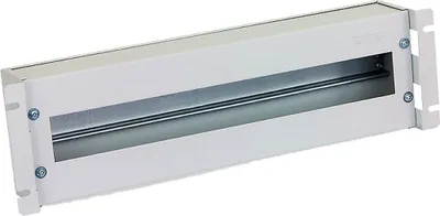 Image de TRITON 19" jističová lišta 3U s krytem, DIN, šedá