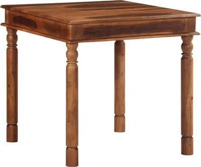 Produktbild von Esstisch 80x80x77 cm Massivholz Akazie