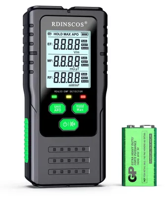 EMF-Messgerät – Digitaler Strahlungsdetektor für EF/MF/RF, Handgerät