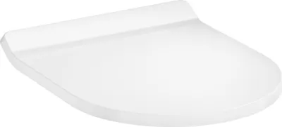Immagine prodotto di hansgrohe EluPura S Siège de WC Slim, SoftClose, QuickRelease, fixation en haut, blanc, 60200450, 60200450