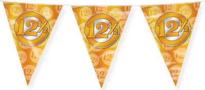 Obrázok produktu pre Paperdreams party vlajka 12,5 roka ženatý
