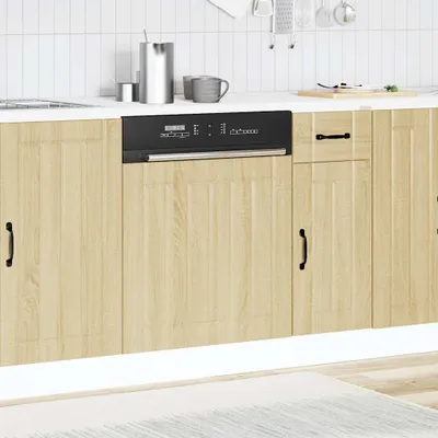 Produktbild von "im Sonderangebot"Sideboard Küche Moderne - CLORIS - Buffetschrank - Geschirrspülerblende Lucca Sonoma-Eiche Holzwerkstoff - DEMöbel9170452