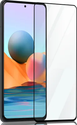 Produktbild von 1-Pack Xiaomi Redmi Note 10 Pro Displayschutzfolie – gehärtetes Glas 9H – Super Qualität 3D