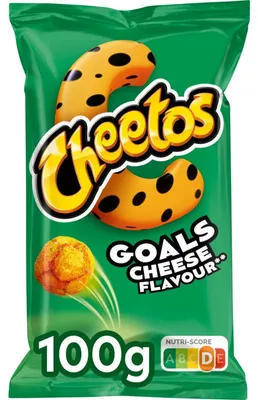 Obrázek produktu pro Cheetos Goals Cheese Flavor 100 g – křupavá, pikantní sýrová svačina