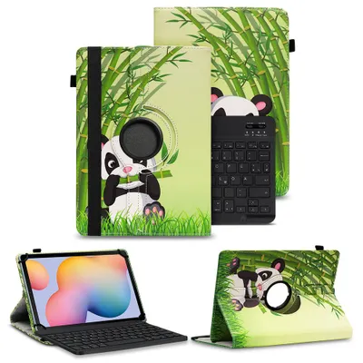 Produktbild von Schutzhülle für Samsung Galaxy Tab A11 Plus Hülle Tasche Bluetooth Tastatur CaseFarben:Motiv 11