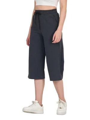 Produktbild von COMEOR Damen Capri Sweatpants – Bequeme 3/4 Jogginghose