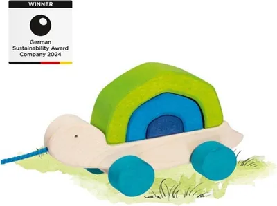 Immagine prodotto di Giocattolo da tirare - Tartaruga Tortuga