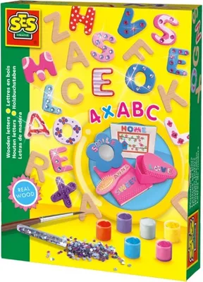 Produktbild von SES Holzbuchstaben gestalten