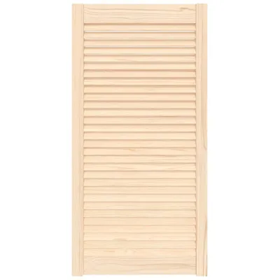 Produktbild von Schranktür Lamellen-Design 99,3x49,4 cm Massivholz Kiefer