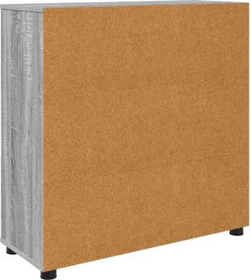 Image de Armoire de rangement Gris Sonoma 80 x 31 x 81 cm