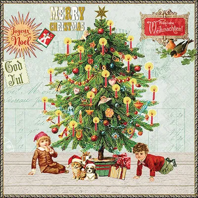 Produktbild von Serviette "Under The X-Mas Tree"