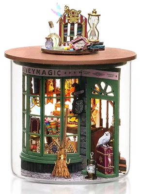 Obrázok produktu pre Sada na výrobu miniatúrneho domčeka pre bábiky, vrátane látkového krytu