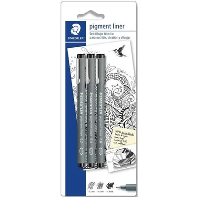 Produktbild von Staedtler pigment liner 308, 3 Stück(e)