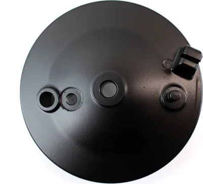 Immagine prodotto di Piastra freno posteriore con foro per cavo freno esterno nero opaco Simson