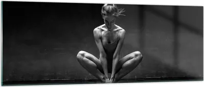 Produktbild von Bilder auf glas - Einteilig - Tänzerin Frau Ballerina - 140x50cm - Glasbilder - Wandbilder - Bilder - zum Aufhängen bereit - Wanddekoration aus Glas - Glas Bilder - Wandbild auf Glas - GAB140x50-4925