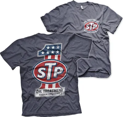 Produktbild von STP American No. 1 T-Shirt - Large - Navy-Heather