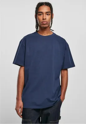 Image de Pánské tričko Urban Classics Heavy Oversized Tee darkblue - M