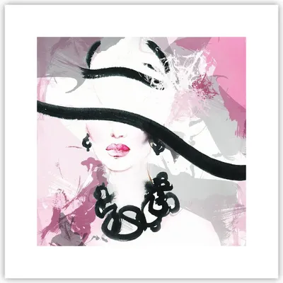 Produktbild von Poster - Poster ohne Rahmen - Frau Abstraktion - 30x30 cm - Wand Bild - Wanddeko - Wandbilder - Kunstposter - Wandposter - Bilder - Kunstdruck - Wanddekoration - Wandbild - P2XAC30x30-3690