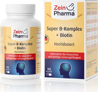 Produktbild von B-Komplex Ultra Kapseln Zeinpharma 90 St
