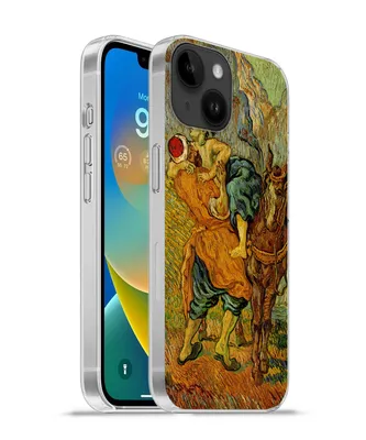 Produktbild von MuchoWow® Handyhülle Schutzhülle Hülle für Apple iPhone 14 - Softcase Der barmherzige Samariter - Vincent van Gogh Silikon Softcase Handy Hülle - Mobiltelefonhülle