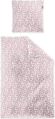 Produktbild von Irisette Seersucker Bettwäsche-Garnitur Easy 8587 Farbe rosa Größe 135x200+80x80