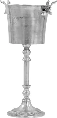 Immagine prodotto di Secchiello per Champagne Alluminio Massiccio 39x29x71cm Argento