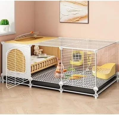Imagen del producto de Jaula metálica grande para pequeños animales