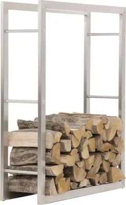 Image de Support pour bois de cheminée Keri 25x80x100