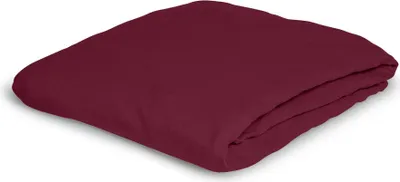 Produktbild von Irisette GmbH & Co. KG Kuschel-Jersey Spannbetttuch Vesuv 0012 Farbe rubin Größe 100x200cm
