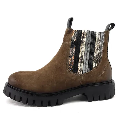 Produktbild von Lazamani Damenschuhe Stiefeletten Chelsea Boot Mehrfarbig, Schuhgröße:38 EU