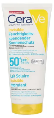 Produktbild von CeraVe Invisible Hydrating Sunscreen SPF 50+