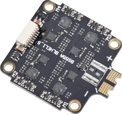 Zdjęcie produktu dla BS- 55A 2- 6s 4 W 1 55A / 40A ESC BLHeli _ S Płyta kontrolera prędkości Support Dshot150 Dshot300 Dshot600 dla modeli wyścigowych RC Drone FPV BS- 40A