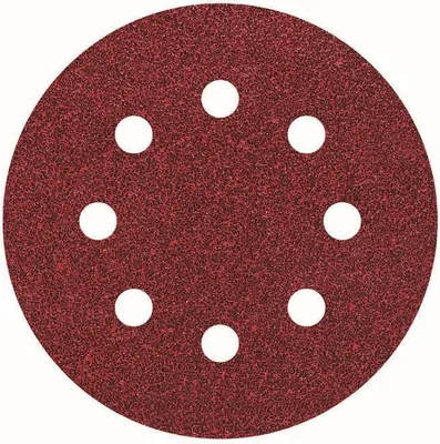 Produktbild von Wolfcraft Haftschleifscheiben K60 Ø 115 mm Korund 25 Stück