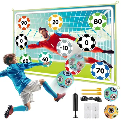 Obrázok produktu pre Sada na futbal pre deti, obsahuje 2 lopty