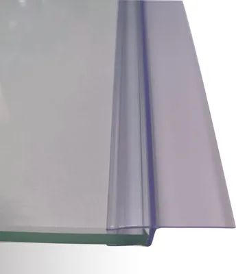 Produktbild von Ersatzteil - BERNSTEIN Duschkabine DX403 / NT213 / NT407 Glasstärke 8 mm Dichtung Scharnierseite transparent