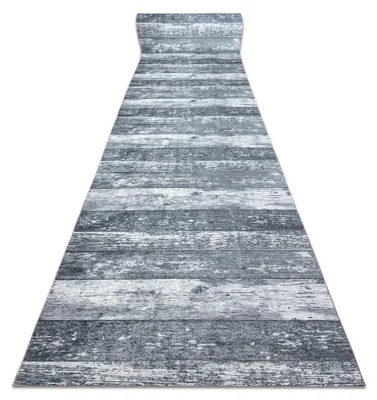 Imagen del producto de Alfombra de pasillo con refuerzo de goma LOTUS DESKI 60930 Tableros  lavable 60 cm  gris 60x640 cm