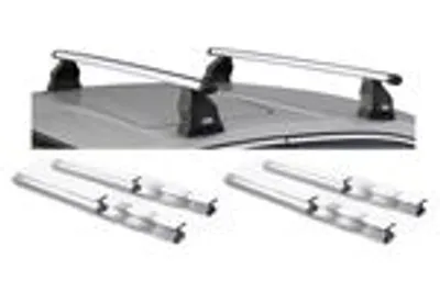 Obrázok produktu pre Strešný nosič VDP Tema Fix&Slide Duo kompatibilný s VW kompatibilný s Volkswagen T5 Multivan od 2009 Alu