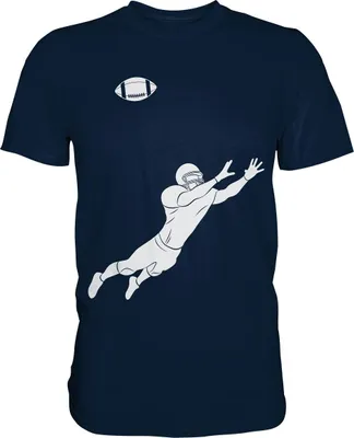 Produktbild von American Football T-Shirt – Navy / 3XL