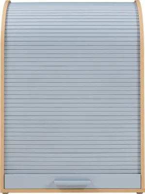 Produktbild von Rollladenschrank 'Kavlinge' mit Jalousietür 80 x 60 x 40 cm Bambus / Grau