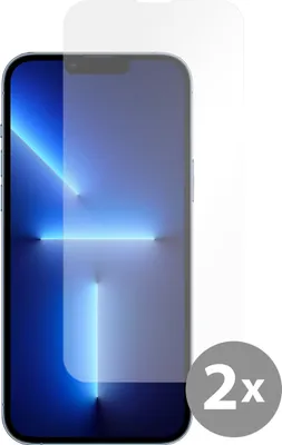 Image de Cazy Protection d’Écran compatible avec iPhone 13 Pro Max - Protection d’Écran en Verre Trempé - 2 Pièces